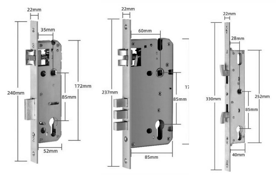 Механични антипаник брави за ASD S31 