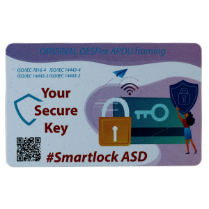 Secure key card