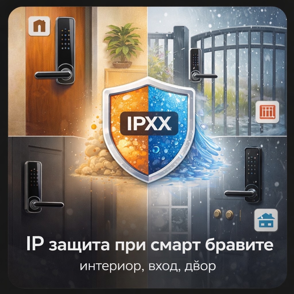 IP защита за смарт брави